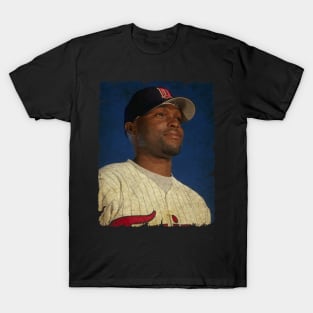 Torii Hunter in Minnesota Twins T-Shirt